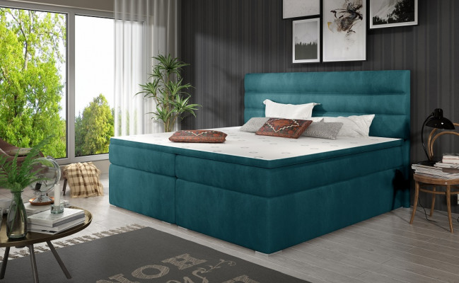 Luxury bedroom bed upholstery decor design luxury double hotel beds
