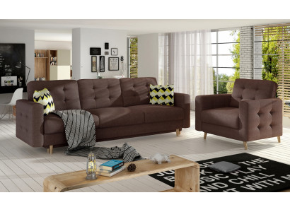 Chesterfield Couch Upholstery 3+1 Seater Upholstered Sofa Set Couches Sofas