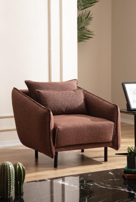 Armchair 3+3+1 Seater Luxury Sofa Brown Sofa Set Sofas Fabric Design