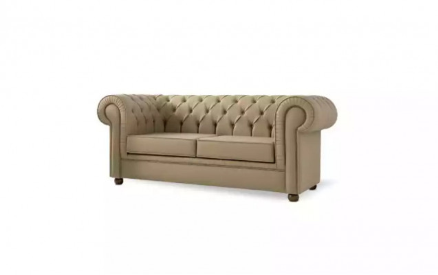 Chesterfield two-seater office furniture luxury study furniture upholstered sofa