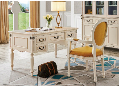 Desk Chair Office Classic Office Furniture Furnishing Table 2-piece Set New
