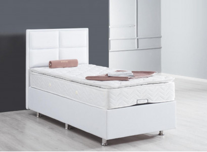 Box spring bed single beds furniture beds 120x200cm with double mattress