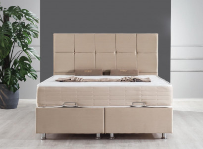 Luxury Box Spring Bed Double Beds Bedroom Furniture 120x200cm