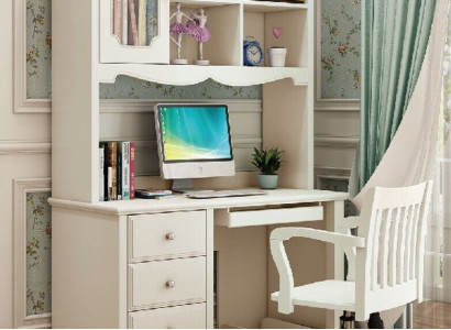 Country-style desk armchair office table PC table desks 2-piece new tables