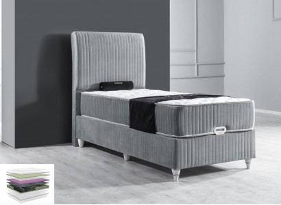 Luxury Box Spring Bed Hotel Single Beds with Mattress 90x200 Furniture