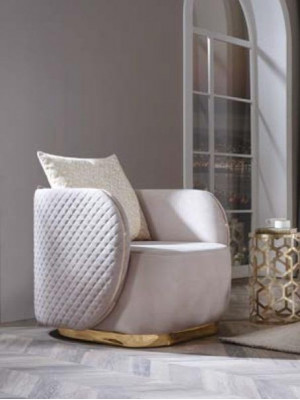 Club furniture hotel room armchair chair furnishings practice round chair