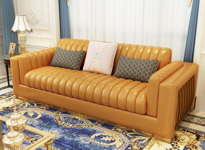 Living landscape set design modern sofas sofa 3-seater leather sofa couch