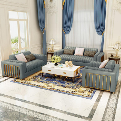 Living landscape set design modern sofas sofa 3-seater leather sofa couch