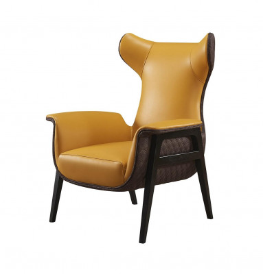Design armchair 1-seater 70 x 90 cm living room single-seater sofa couch lounge club