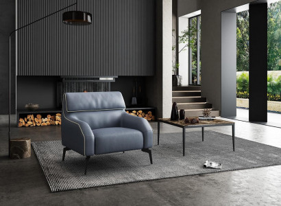 Living room design armchair single-seater sofa couch lounge club 1-seater