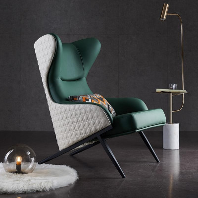 Living room single-seater sofa couch lounge club hotel luxury modern