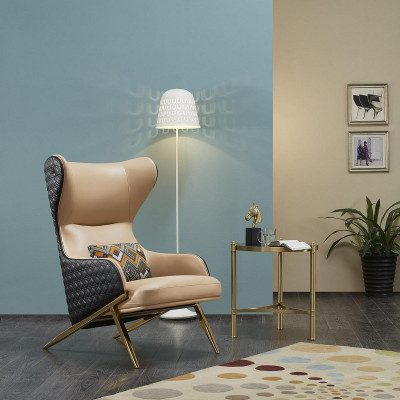 Living room single-seater sofa couch lounge club hotel luxury modern