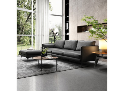 Leather sofa couch living room set design modern sofas sofa 3-seater