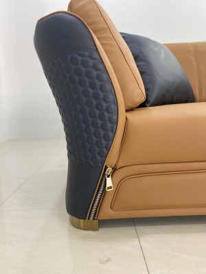 Armchair Design Couch Sofa Relax Lounge Leather Television Luxury Club Upholstery