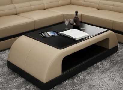 Coffee table glass design coffee table living room leather couch side tables