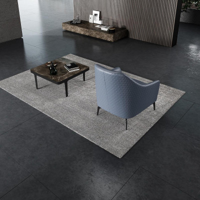 Modern design armchair leather living room lounge luxury design furniture