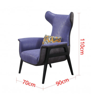 Chair Textile Living Room Lounge Luxury Design Furniture Chairs Modern