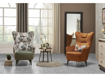 Luxury design furniture chairs modern design decoration armchair textile living room