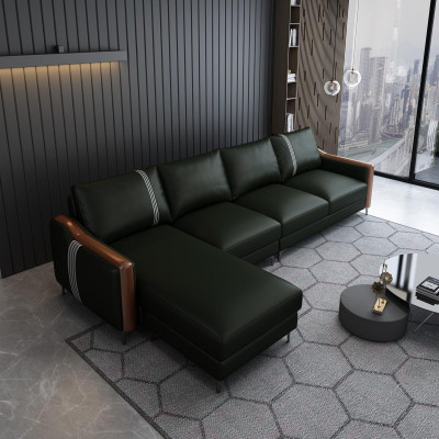 Seat leather sofa couch living landscape set design modern sofas corner sofa L-shape