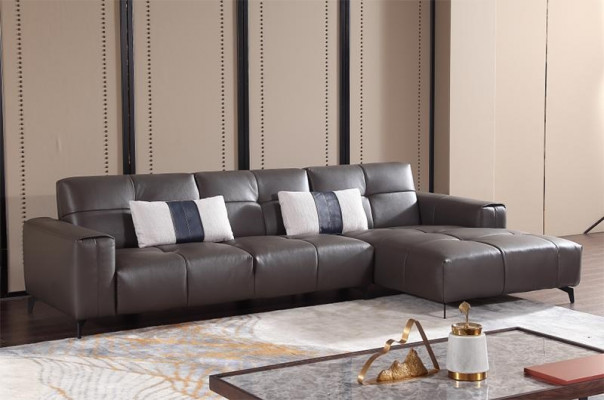 Design corner sectional L-shape modern sofas leather sofa couch seating living landscape