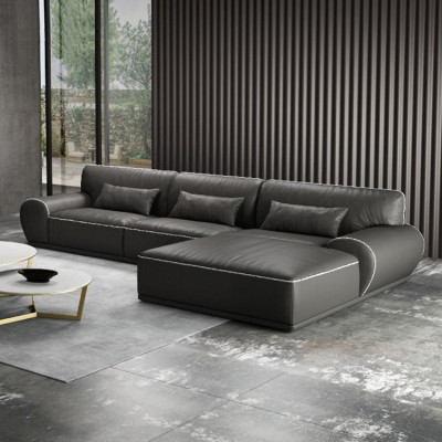 Design corner corner sofa L-shape modern sofas leather sofa living area seating sofa