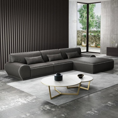 Design corner corner sofa L-shape modern sofas leather sofa living area seating sofa