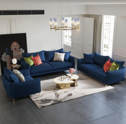 Leather sofa couch sets seat upholstery sofa set 3+2+1 leather fabric