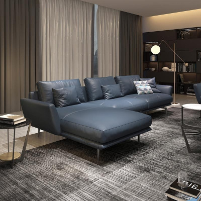 Sofa L-shaped leather sofa couch living landscape suite design corner sofa modern sofa