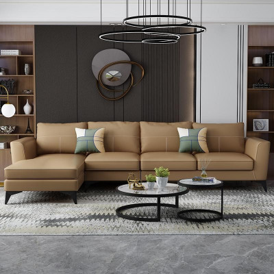 Design corner sofa L-shaped modern sofas leather sofa couch seating lounge sofa