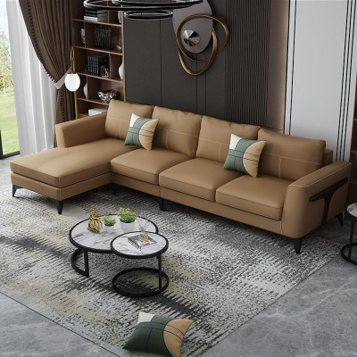 Design corner sofa L-shaped modern sofas leather sofa couch seating lounge sofa