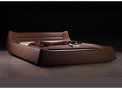 Bed Cushion Design Luxury Double Hotel Beds Sleep Room Leather Fabric Modern