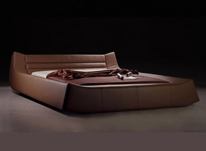 Bed Cushion Design Luxury Double Hotel Beds Sleep Room Leather Fabric Modern
