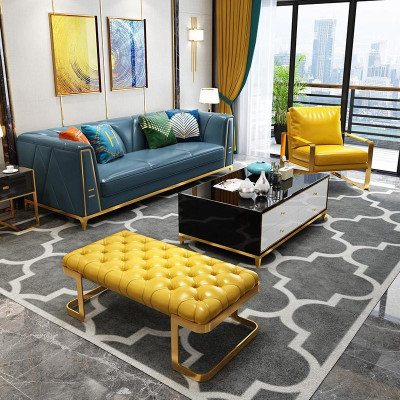 Chesterfield Sofa Couch Three-seater Upholstered Couch 3-seater Couches Upholstery Leather