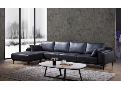 Sofa Design Corner Sofa L-Shape Leather Sofa Couch Living Landscape Suite Modern Sofas