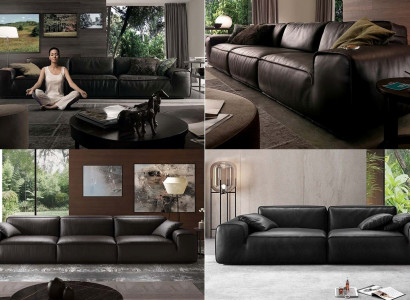 Sofa set 3+2+1 seater living room landscape sofa couch sofas upholstery set leather