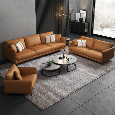 Sofa set 3+2+1 seater leather sofa couch living room suite design modern