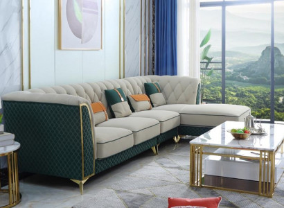 Design corner sofa L-shaped leather sofa couch living area set design modern sofas