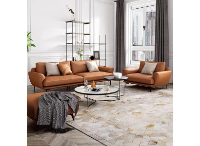 Sofa set 4+3+2 leather sofa couch living area suite design modern sofa