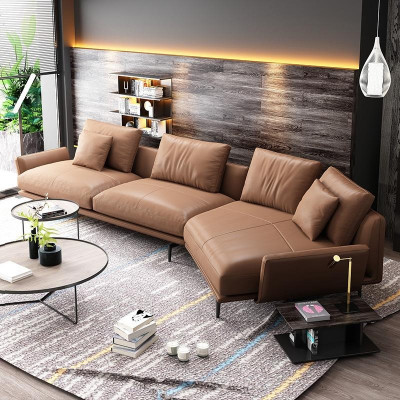 Sectional sofa L-shape modern sofa deco leather sofa sectional sofa upholstered living landscape