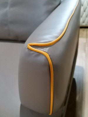Corner sofa, corner couch, sofa upholstery, corner, couch leather, luxurious living room corner suite.