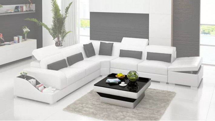 Corner sectional, leather sofa, corner sofa, upholstered furniture, upholstered couch, suite, living area.