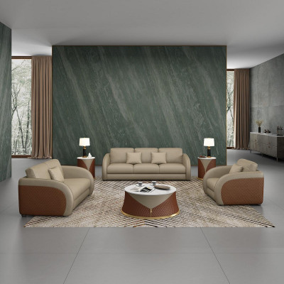 Three-seater couch upholstery design sofa modern 3-seater sofas room furniture beige