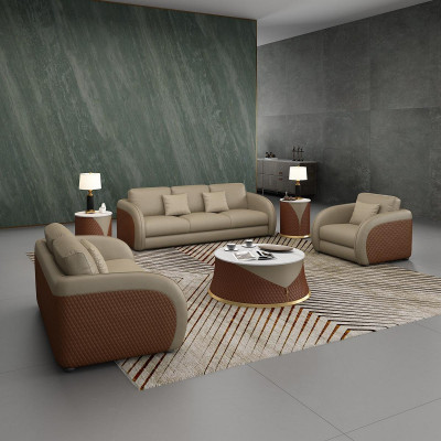Three-seater couch upholstery design sofa modern 3-seater sofas room furniture beige