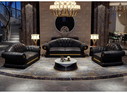 Sofa set 3+2+1 seater living landscape upholstered sofa couch ensemble sofas leather