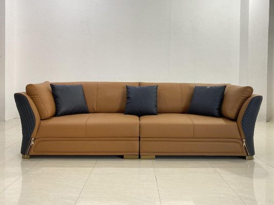 Couch Upholstery Design Sofa Modern 4-Seater Sofas Living Room Decor Furniture