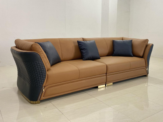 Couch Upholstery Design Sofa Modern 4-Seater Sofas Living Room Decor Furniture