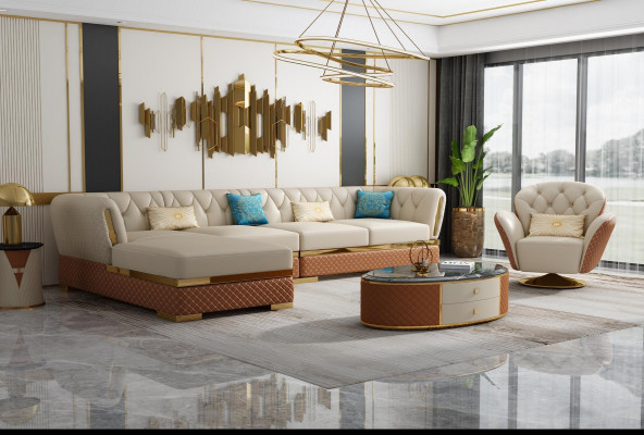 Corner sofa L-shape leather sofa couch living landscape suite design modern sofas corner
