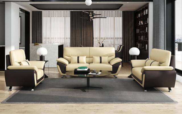 Living room upholstered furniture sofa set 3+2+1 seater modern sofa