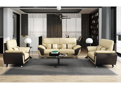 Living room upholstered furniture sofa set 3+2+1 seater modern sofa