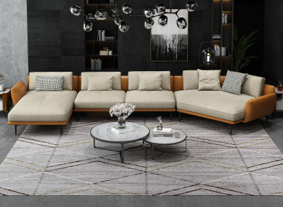 Corner sofa couch upholstery seat fabric textile couches set living landscape new